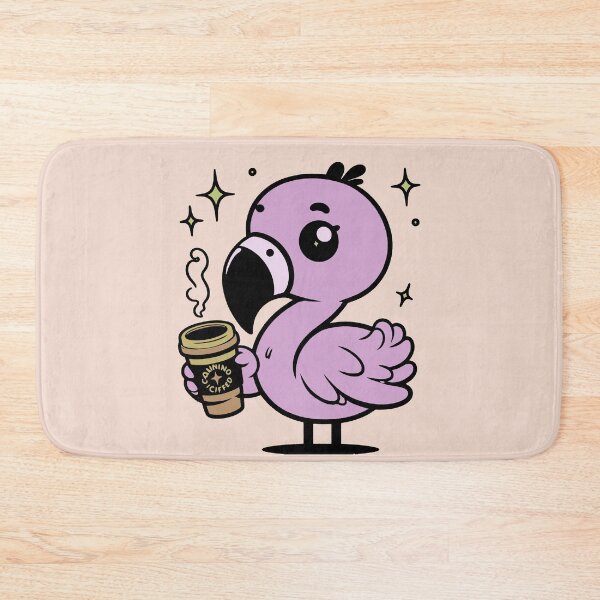 Item preview, Flamingo And Coffee designed and sold by AdamMuranski.