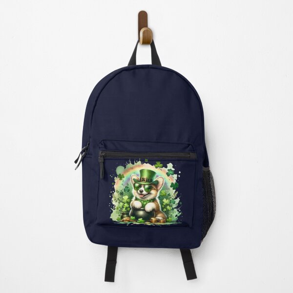 Item preview, St. Patrick's Day Corgi designed and sold by critterpatchusa.