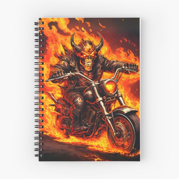 Item preview, Demon Motorcycle Rider designed and sold by Raging Woody Designs.