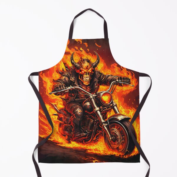 Item preview, Demon Motorcycle Rider designed and sold by Raging Woody Designs.