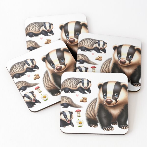 Item preview, Cute Adorable California Badger Design designed and sold by HippieFarms11.