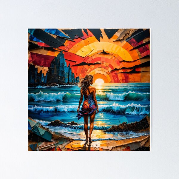 Item preview, The Ocean Beckons designed and sold by DividedFortune.