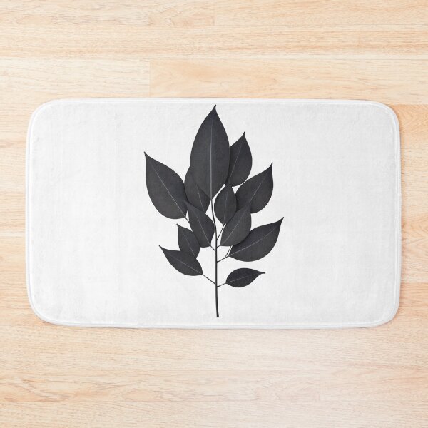 Item preview, Minimalistic Black Leaves designed and sold by Itsheartshop.