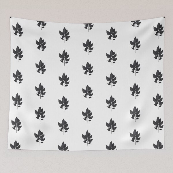 Item preview, Minimalistic Black Leaves designed and sold by Itsheartshop.