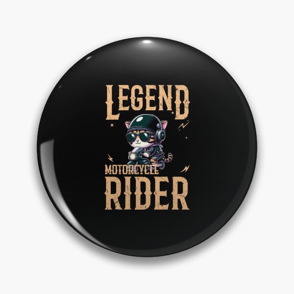 Item preview, Cute Tabby Cat with headphones : LEGEND MOTORCYCLE RIDER designed and sold by perfect-radius.