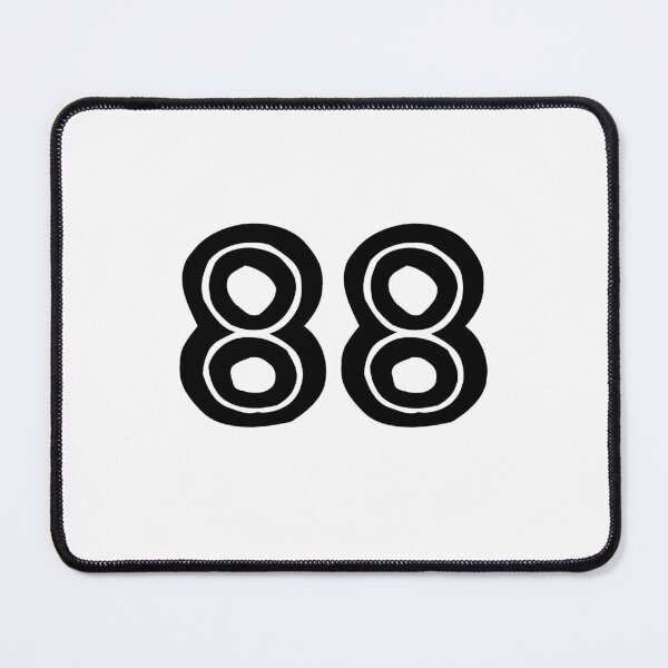 Item preview, 88, eighty-eight, black, tribal, african designed and sold by Numbers-Art.
