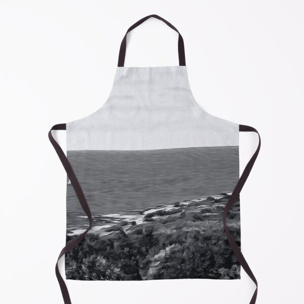 Item preview, Lonely sailboat on a stormy sea (full screen) designed and sold by Ink-Kreativ.