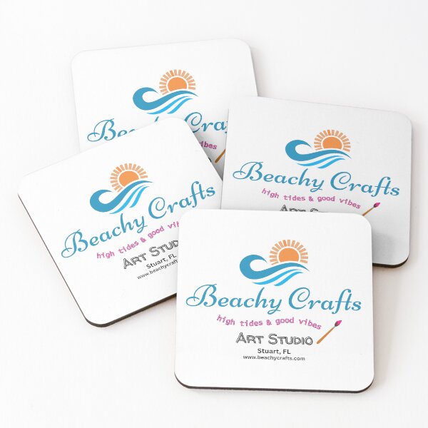 Item preview, Beachy Crafts Art Studio Logo designed and sold by BridgetBresser.