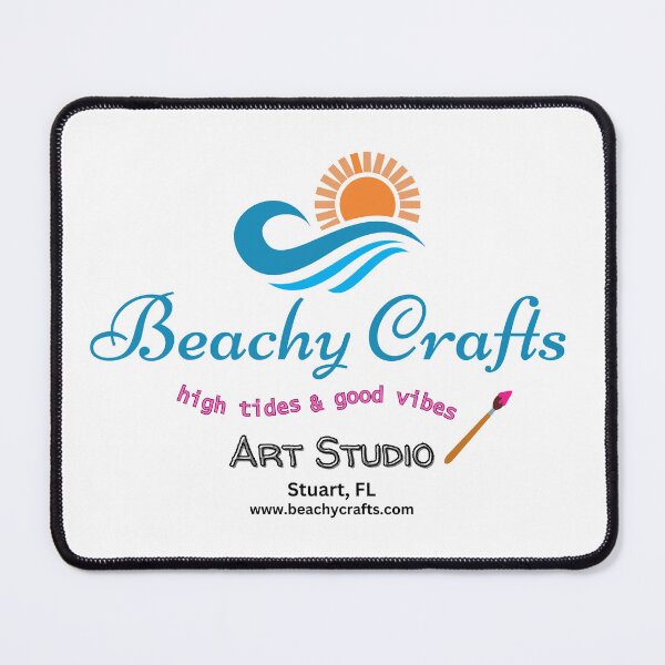 Item preview, Beachy Crafts Art Studio Logo designed and sold by BridgetBresser.