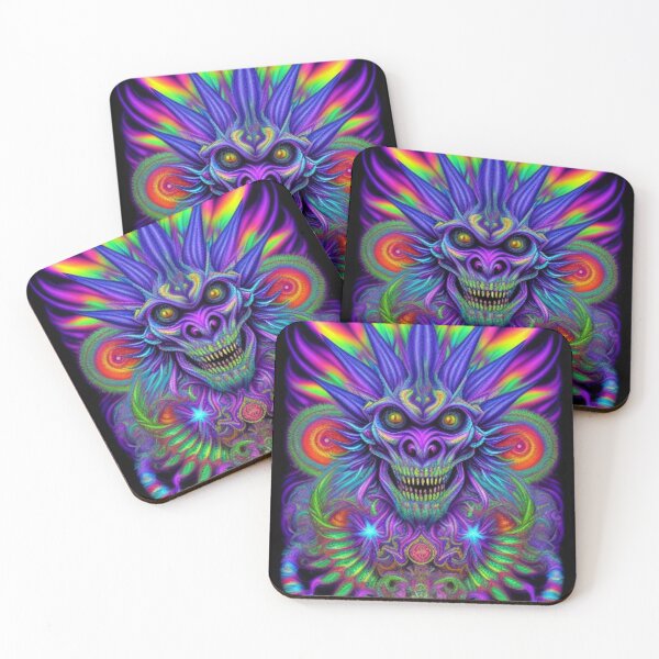 Item preview, Vintage Trippy Psychedelic Monster 70's 80's designed and sold by TheDarkWardrobe.