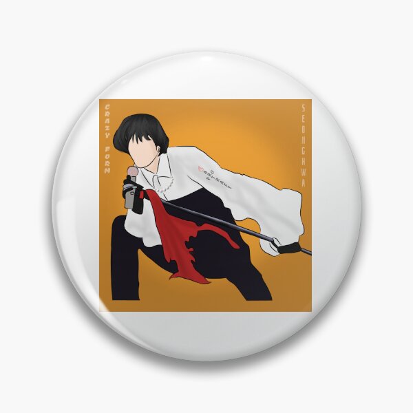 Item preview, Seonghwa of Ateez From Crazy Form designed and sold by ArtRaftPro.