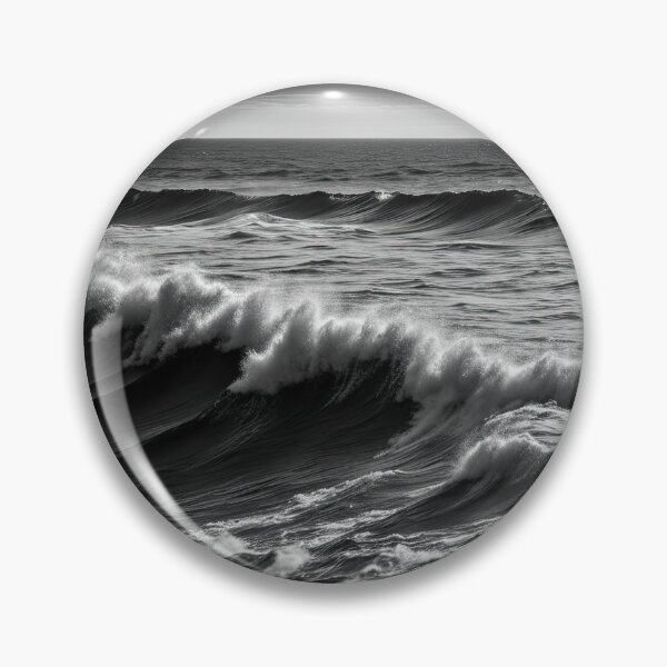 Item preview, Waves - CA designed and sold by OnigiriSuiko.