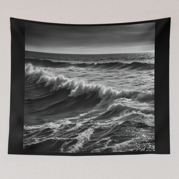 Item preview, Waves - CA designed and sold by OnigiriSuiko.