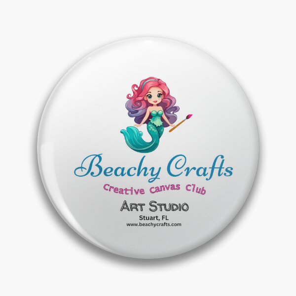 Item preview, Mermaid Beachy Crafts Art Studio Logo designed and sold by BridgetBresser.