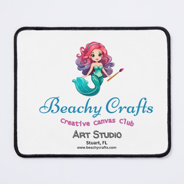 Item preview, Mermaid Beachy Crafts Art Studio Logo designed and sold by BridgetBresser.