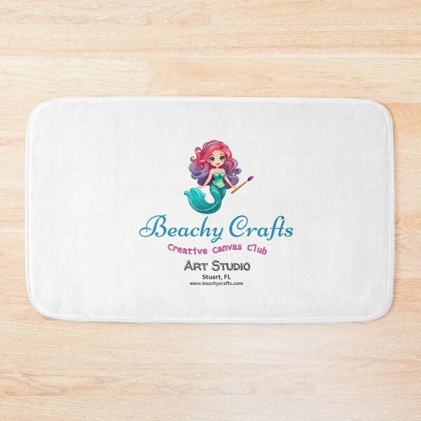 Item preview, Mermaid Beachy Crafts Art Studio Logo designed and sold by BridgetBresser.