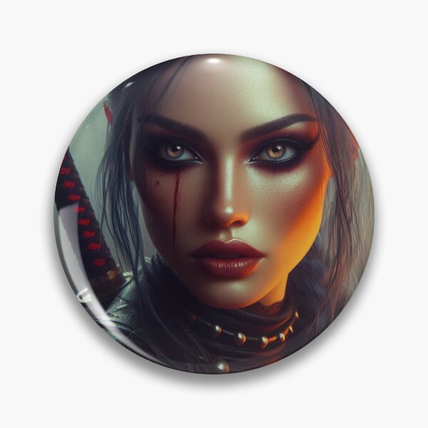 Item preview, Fiery Gaze: Ethereal Samurai designed and sold by PyxolrStudio.