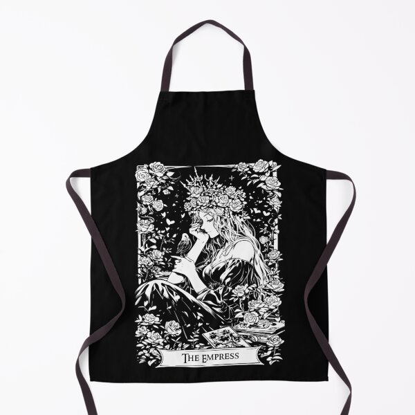 Artikelvorschau, Arcana Tarot „Die Kaiserin“ Blackwork Illustration entworfen und verkauft von World21Wear.