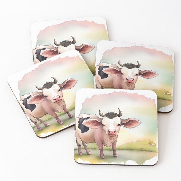Item preview, Cow Cartoon Funny designed and sold by Dilendor.