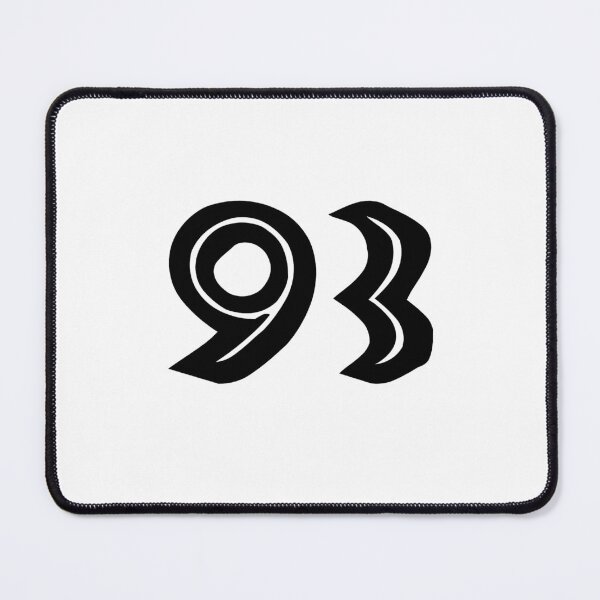 Item preview, 93, ninety-three, black, tribal, african designed and sold by Numbers-Art.