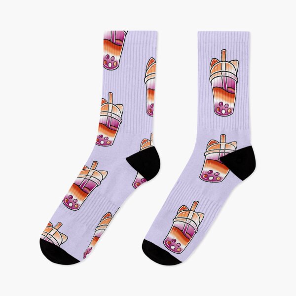 Item preview, Cat boba (lesbian pride) designed and sold by ikigaiartist.