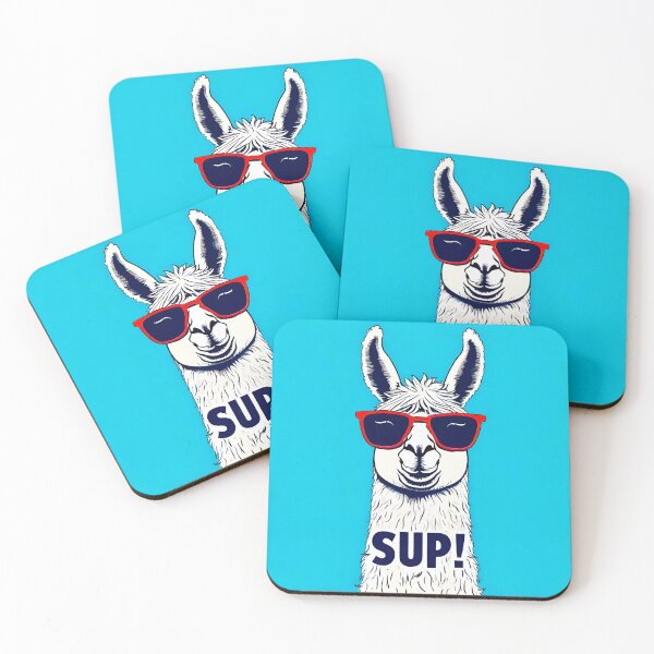Item preview, Cool 'Sup Llama Art 2 designed and sold by Tom-Johnson.