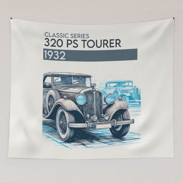 Item preview, 1932 320 PS Tourer Classis Series designed and sold by SquareFritz.