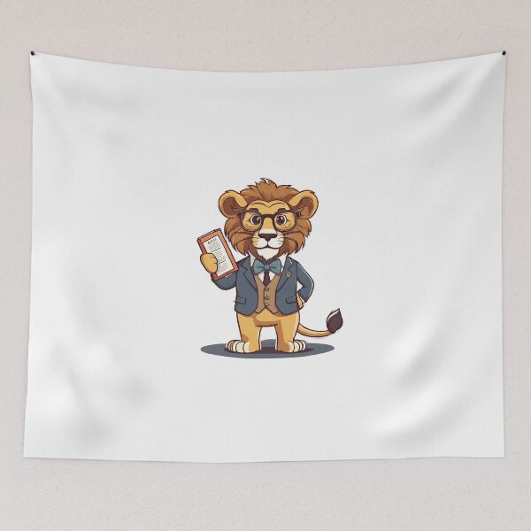 Item preview, Teacher Lion designed and sold by Majestic Paws.