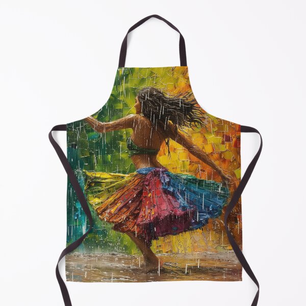 Item preview, Gypsy Dance in the Rain – Psychedelic Vivid Expression of Joy and Color Skirt designed and sold by Spirit47.