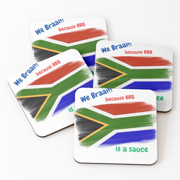 Item preview, We braai because BBQ is a sauce - South Arican Slang designed and sold by ErinShae20.