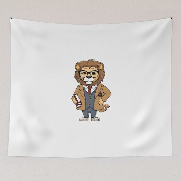 Item preview, Teacher Lion designed and sold by Majestic Paws.