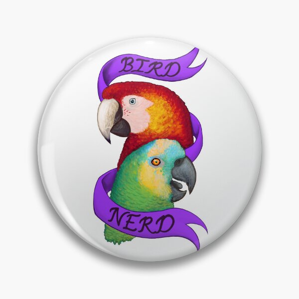 Item preview, Bird Nerd Emblem designed and sold by DeBree420.