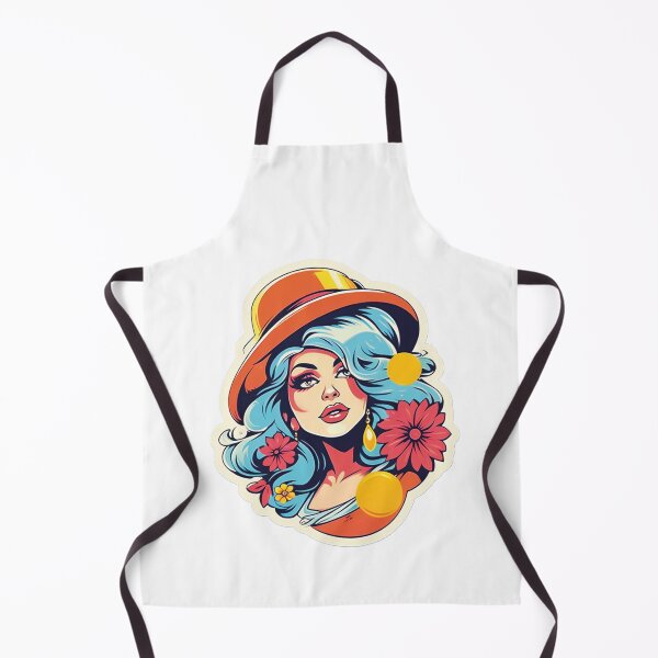 Item preview, Fashion icon with floral accents designed and sold by Ink-Kreativ.