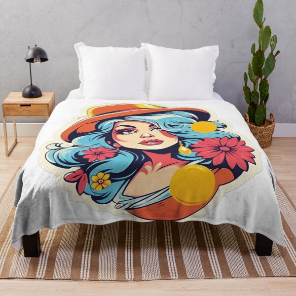 Item preview, Fashion icon with floral accents designed and sold by Ink-Kreativ.