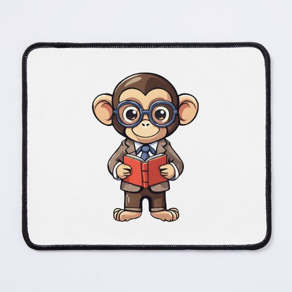 Item preview, Teacher Monkey designed and sold by Majestic Paws.