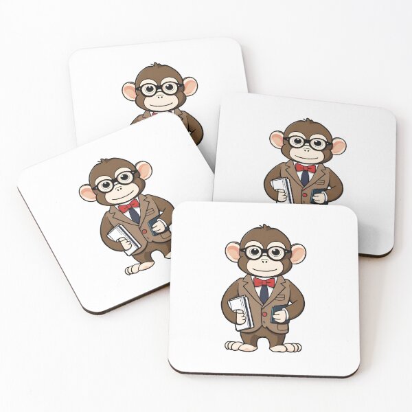 Item preview, Teacher Monkey designed and sold by Majestic Paws.