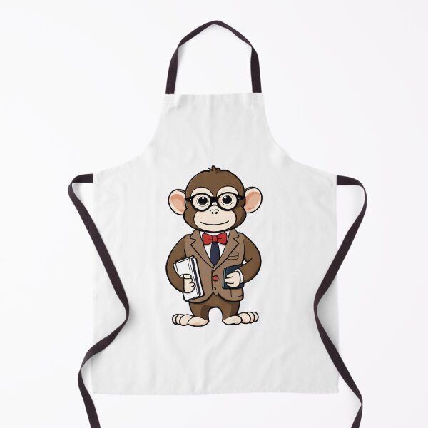 Item preview, Teacher Monkey designed and sold by Majestic Paws.