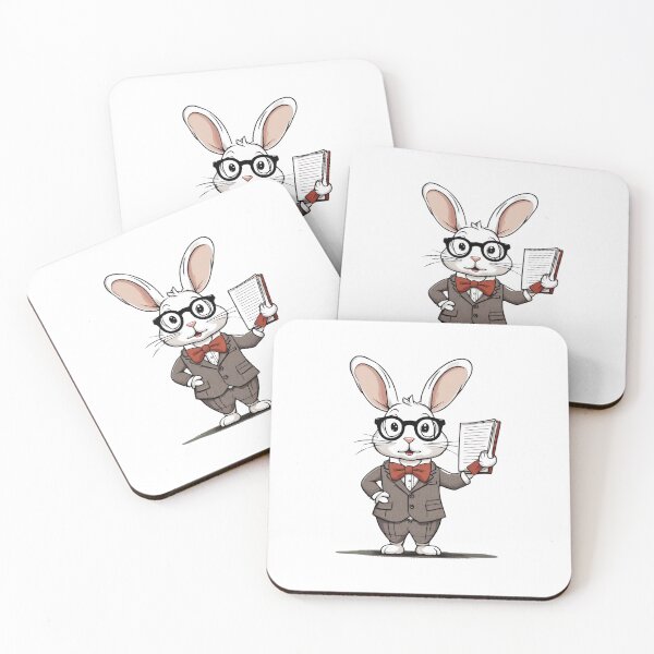 Item preview, Teacher Rabbit designed and sold by Majestic Paws.