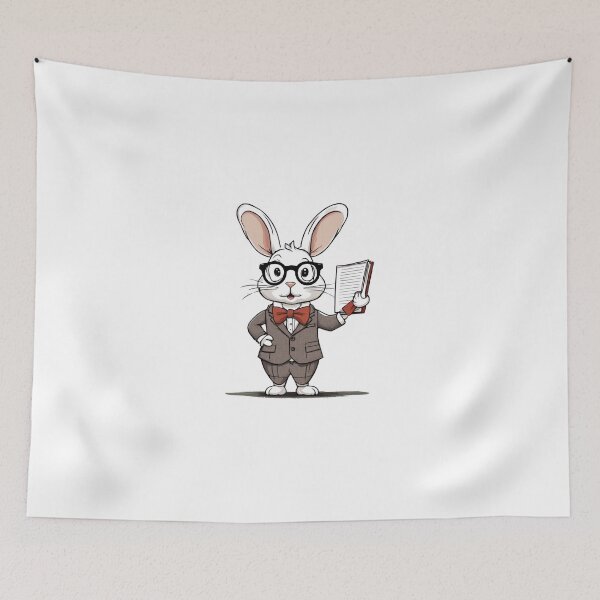 Item preview, Teacher Rabbit designed and sold by Majestic Paws.