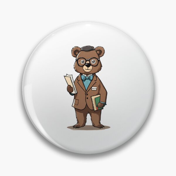 Item preview, Teacher Bear designed and sold by Majestic Paws.