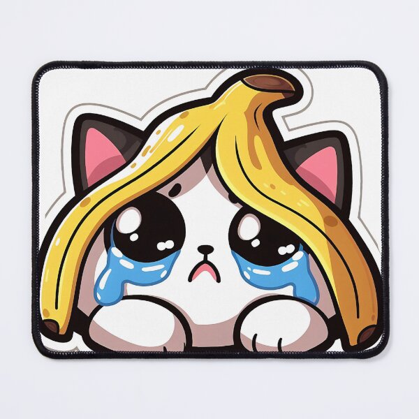 Item preview, Banana Cat Crying designed and sold by ParryStickers.