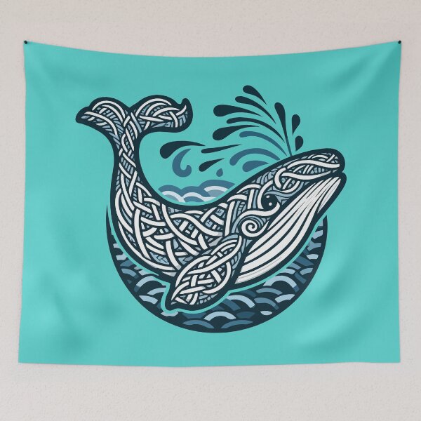 Item preview, Whale's Song: Knotwork Elegance of the Depths designed and sold by Animoodles.