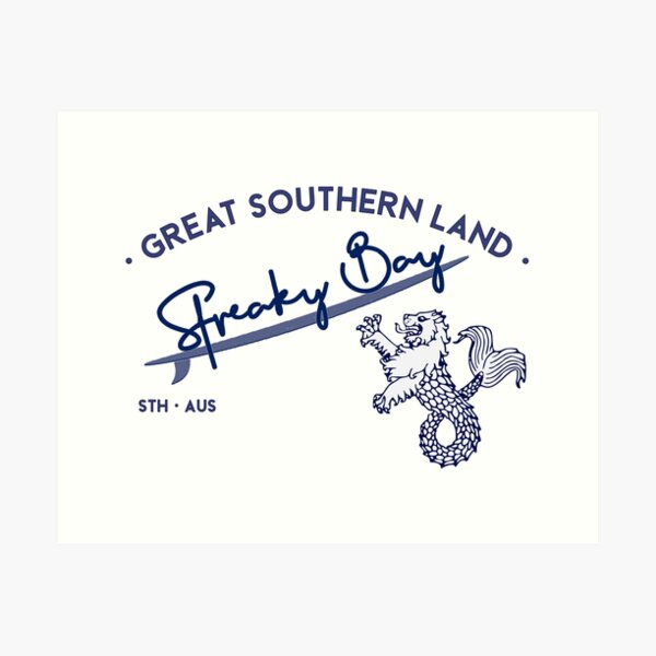 Item preview, Streaky Bay South Australia designed and sold by Corinne Alexa Jackson.