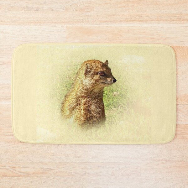 Item preview, Yellow mongoose portrait designed and sold by Guardi71.