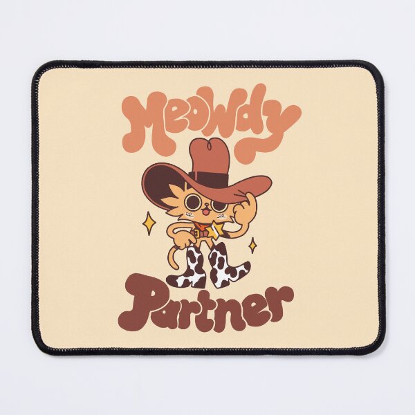 Item preview, Meowdy partner! designed and sold by Patatrashop.