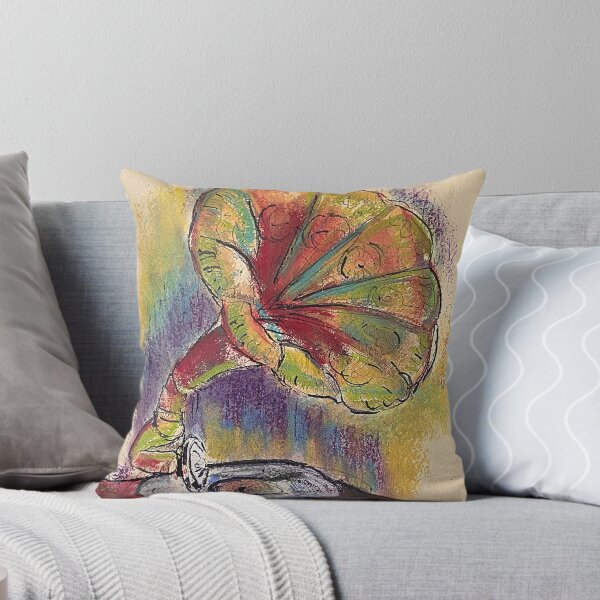 Item preview, Vintage Record Player - Original Artwork designed and sold by Karen  Espig.