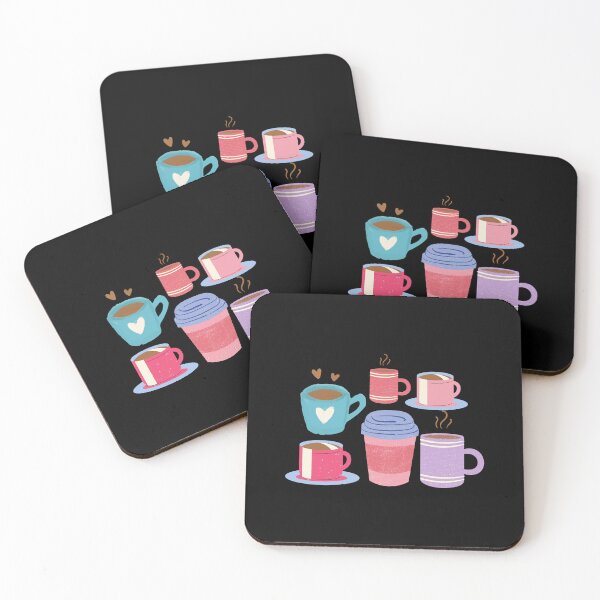 Item preview, Pretty Coffee Cups designed and sold by ridnaledesigner.