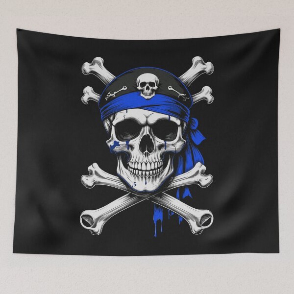 Item preview, Calavera pirata designed and sold by Crows-Industry.