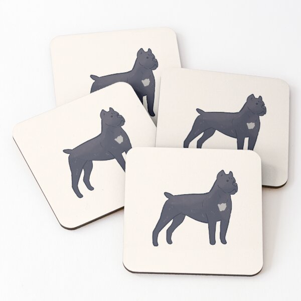 Item preview, cane corso dog standing  designed and sold by Mayarart.