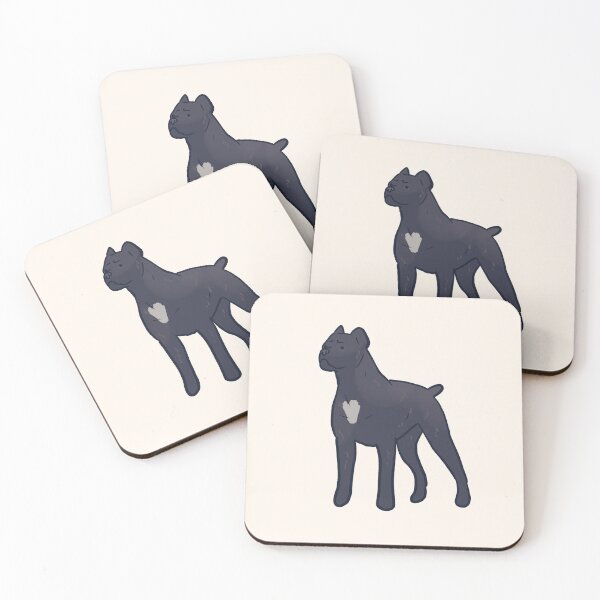 Item preview, Cute cane corso dog art designed and sold by Mayarart.